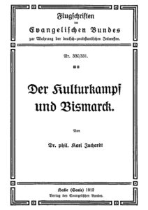 Der Kulturkampf und Bismarck