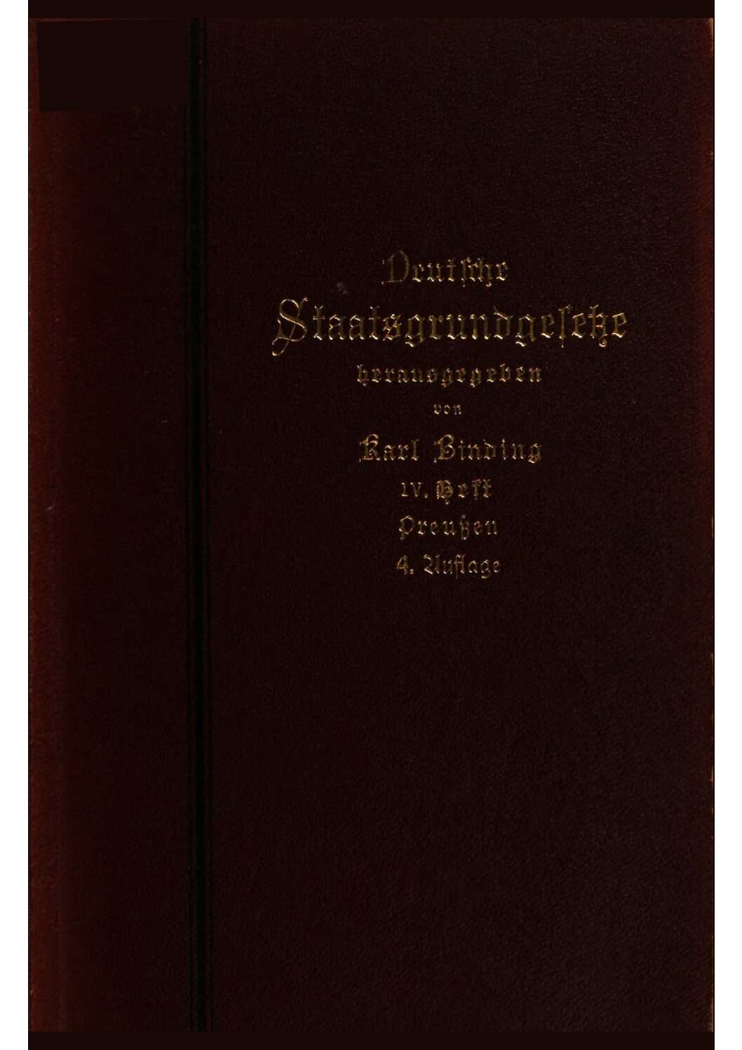 IV Heft: Preußen