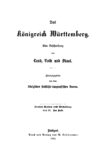 Das Königreich Württemberg – Band 2.1: Buch III – Das Volk