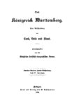 Das Königreich Württemberg – Band 2.2: Buch IV – Der Staat